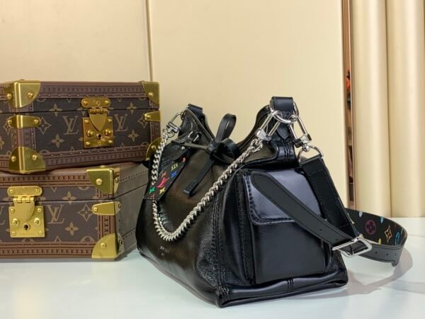 【CarryAll Dark Small Handbag】M13106 (Takashi Murakami) - 图片 2
