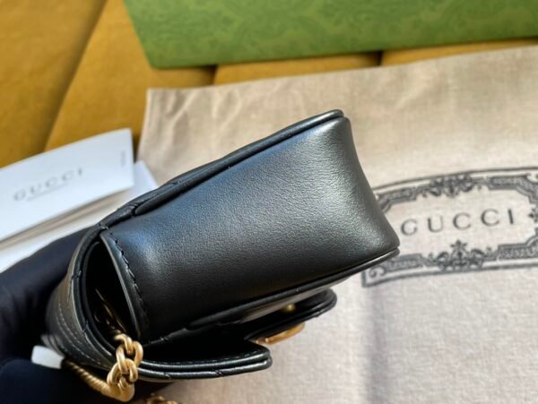 Original leather Italian creation 476433GG Maemont series chain mini handbag. - 图片 8
