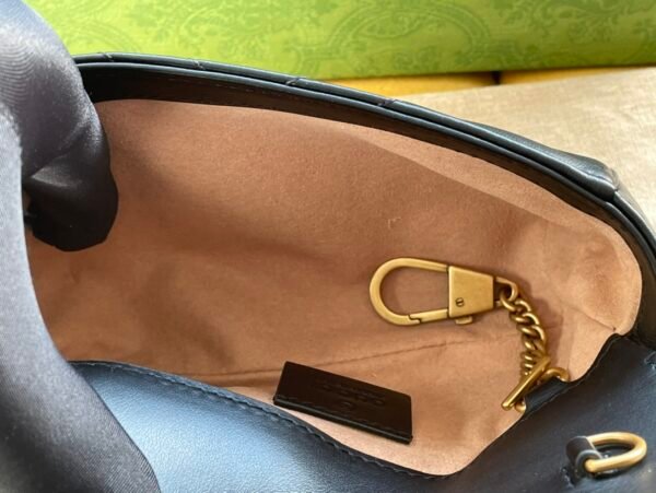 Original leather Italian creation 476433GG Maemont series chain mini handbag. - 图片 4