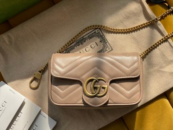 [Original leather] Italian creation 476433GGMaemont series chain mini handbag