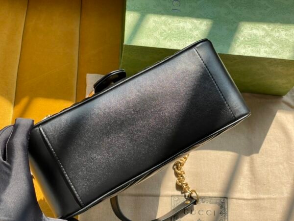 [Original leather] Italian creation 498110 GGMarmont series handbag - 图片 8