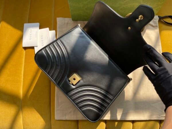 [Original leather] Italian creation 498110 GGMarmont series handbag - 图片 5