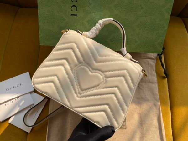 Original leather] Italian creation 547260 GG Marmont family adds a new member series handbag - 图片 2