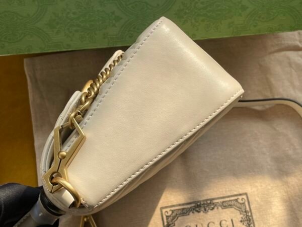 Original leather] Italian creation 547260 GG Marmont family adds a new member series handbag - 图片 9