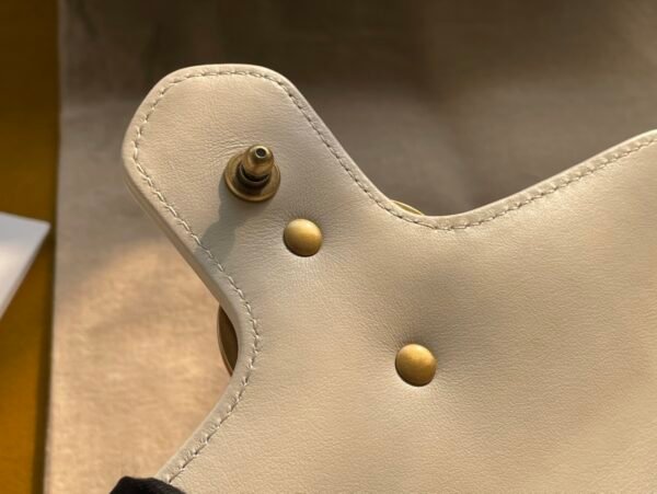 Original leather] Italian creation 547260 GG Marmont family adds a new member series handbag - 图片 5