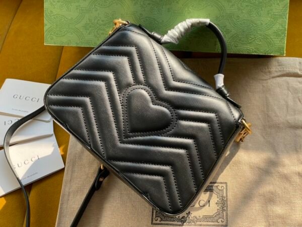 [Original leather] Made in Italy 547260 GG Marmont family adds a new member series handbag - 图片 2