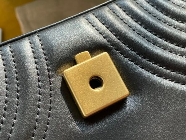 [Original leather] Made in Italy 547260 GG Marmont family adds a new member series handbag - 图片 5