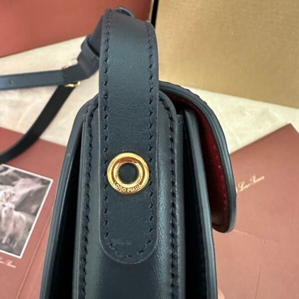 Loro piana saddle bag mini Color: Anchor Blue - 图片 4