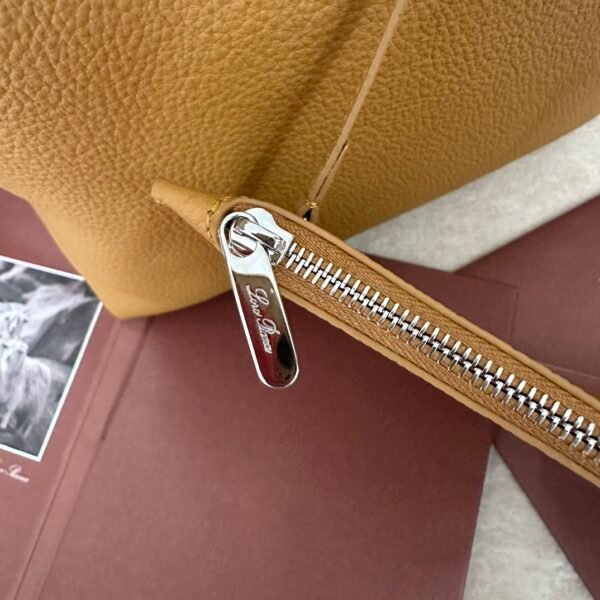 Loro piana large bucket Bale large bag Color: turmeric - 图片 4