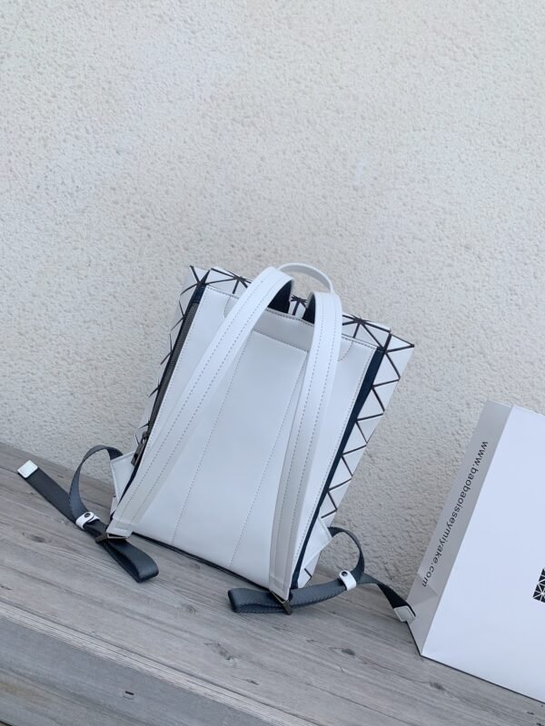 ISSEY MIYAK new series with a minimalist silhouette and long flap design, flap crystal backpack - 图片 8
