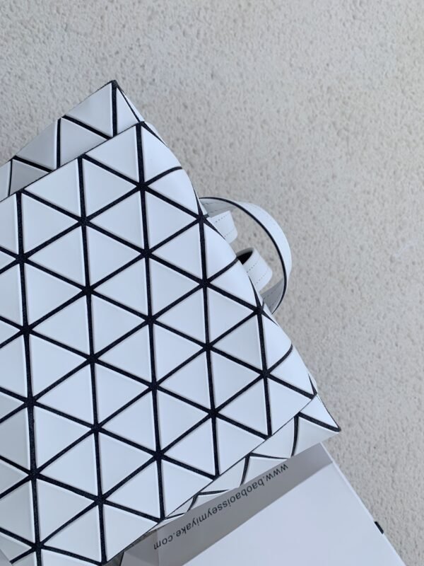 ISSEY MIYAK new series with a minimalist silhouette and long flap design, flap crystal backpack - 图片 7
