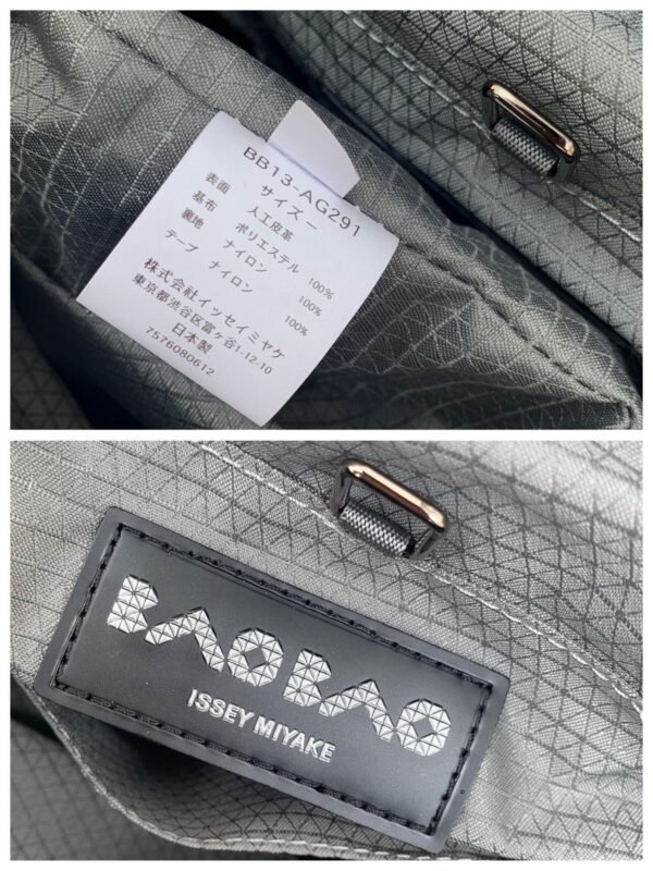 ISSEY MIYAK new series with a minimalist silhouette and long flap design, flap crystal backpack - 图片 3