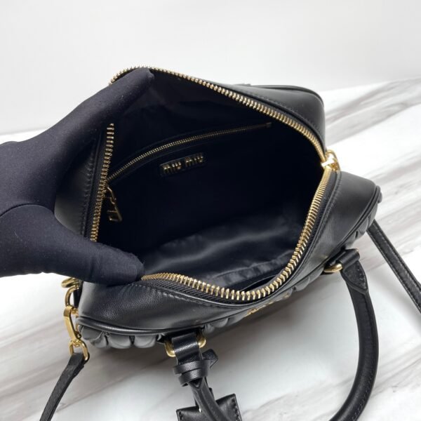 🍒M home😘 New product Large size BB124: MiuMiu new product too pretty bowling handbag - 图片 3