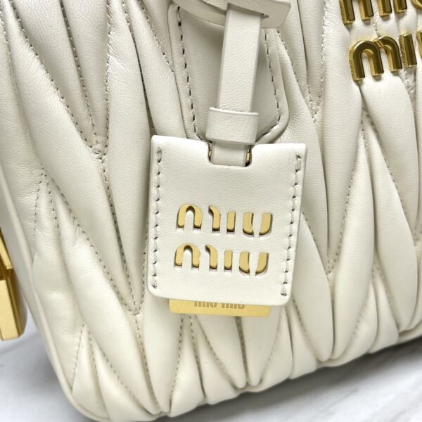 🍒M home😘 New product Large size BB124: MiuMiu new product too pretty bowling handbag - 图片 9