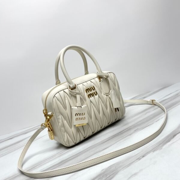 🍒M home😘 New product Large size BB124: MiuMiu new product too pretty bowling handbag - 图片 8