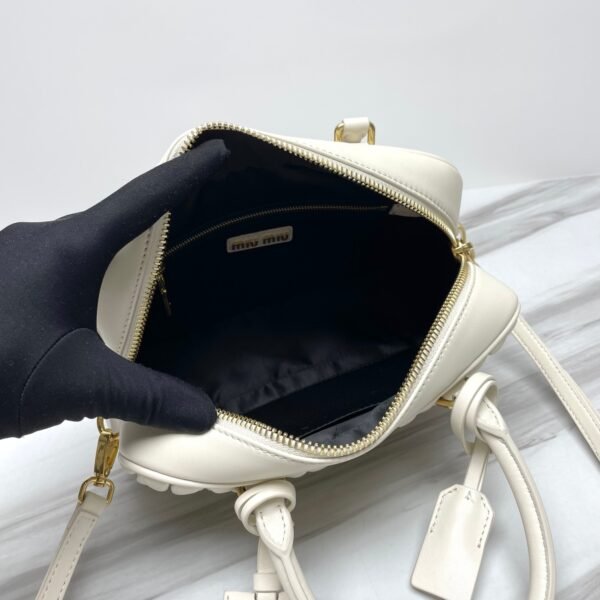 🍒M home😘 New product Large size BB124: MiuMiu new product too pretty bowling handbag - 图片 3