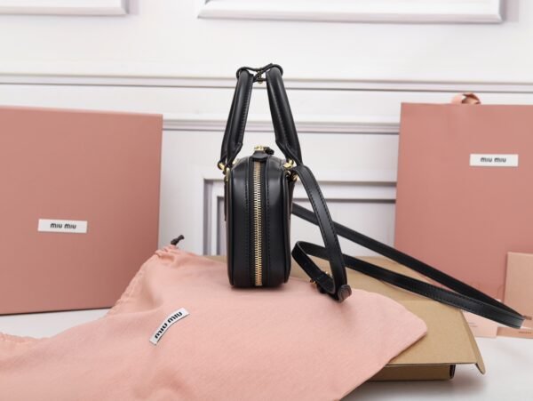 [Super original leather] 5BP088💕M new mini bowling bag - 图片 9
