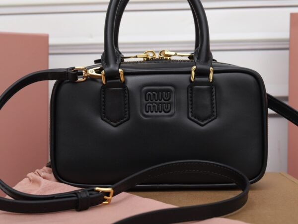 [Super original leather] 5BP088💕M new mini bowling bag - 图片 7
