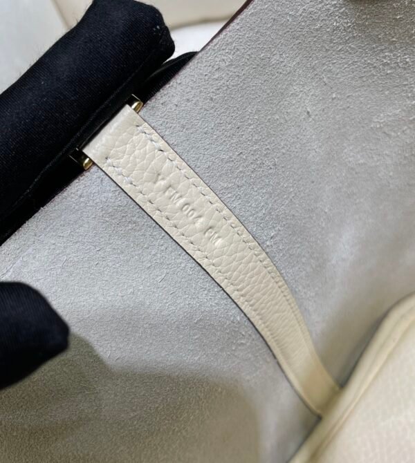 Upgraded version 👍Vegetable basket cream white gold, leather comparable to the original leather thickness reaches more than 2.5, soft and elastic feel, imported water-based edge oil, all-steel hardware - 图片 4