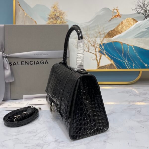 🦋🦋🛍🛍💚💚"Upgraded Version" Balenciaga Crocodile Pattern Hourglass Bag - 图片 2