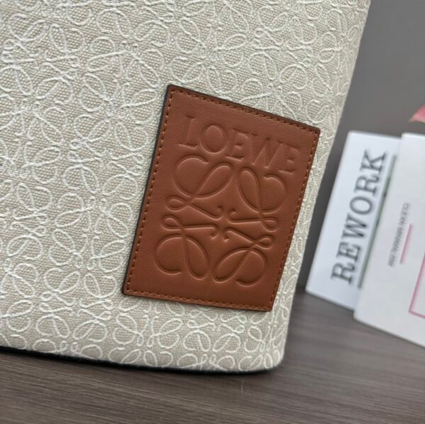 LO℮w℮🌟Jacquard canvas clutch bag for men and women👫 - 图片 6