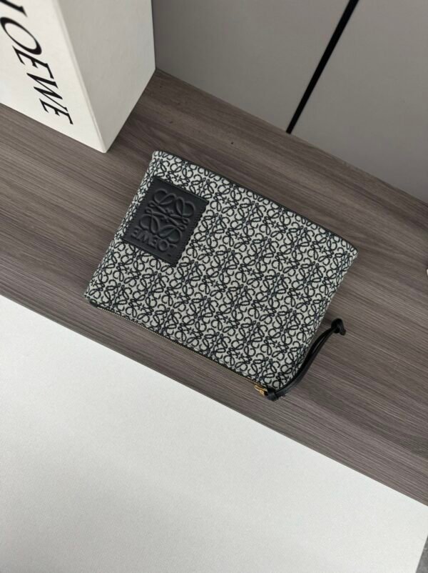 LO℮w℮🌟Jacquard canvas clutch bag for men and women👫 - 图片 7