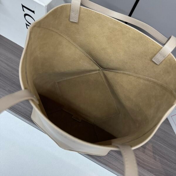 L⊚℮w℮New 🆕Small Shiny Leather Puzzle Fold Tote - 图片 3