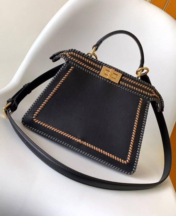 🎶 Fend•Iconic Peekaboo ISeeU Small Handbag, - 图片 2