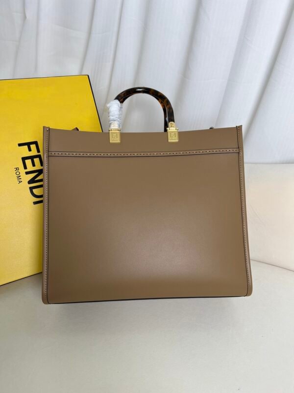Apricot Fendi Medium Sunshine Shopping Tote - 图片 2