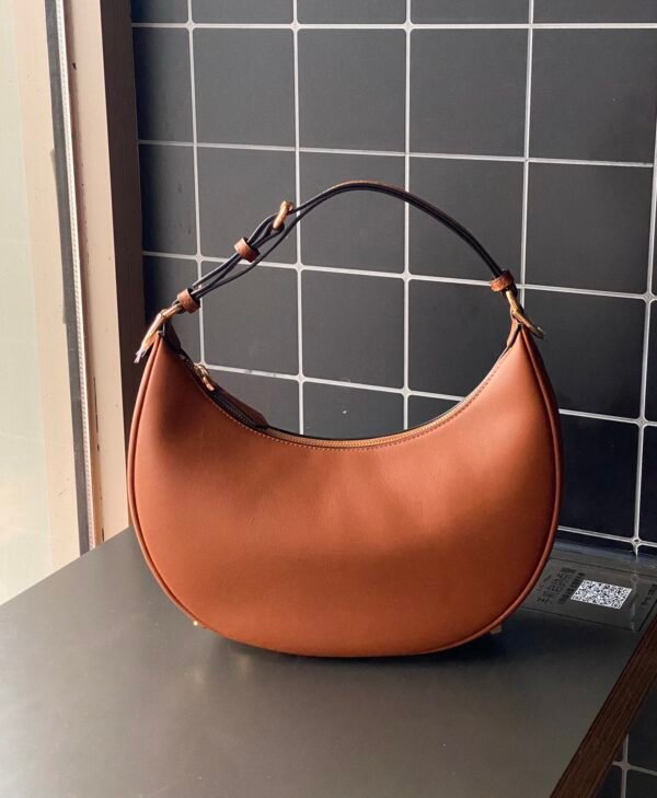🔥👏 Crescent bag (brown) - 图片 2