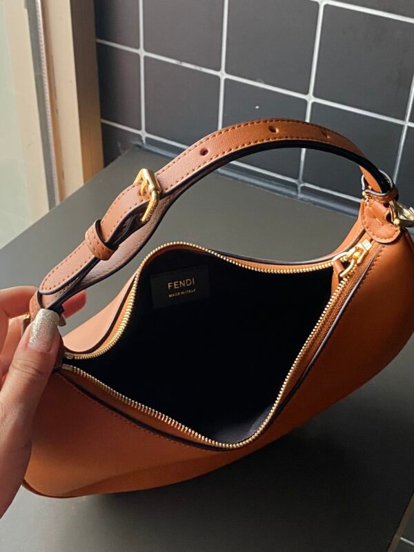 🔥👏 Crescent bag (brown) - 图片 3