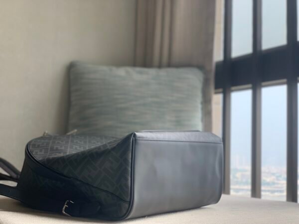 【Diagonal Chiodo】Medium Backpack F670 Black - 图片 8