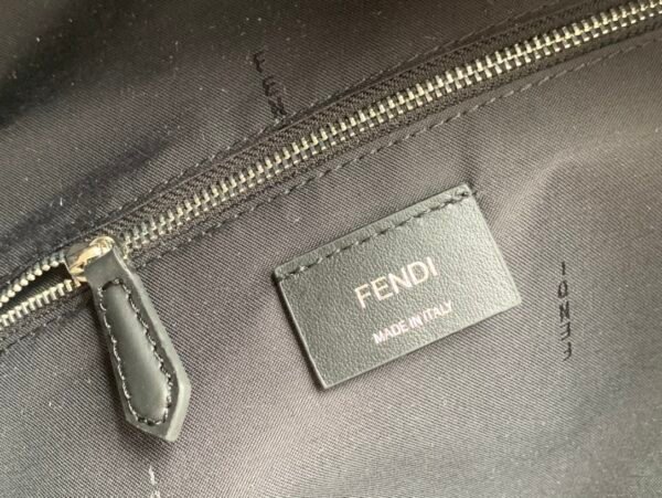 【Diagonal Chiodo】Medium Backpack F670 Black - 图片 3