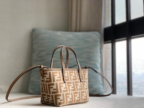 【Roll Mini Bag】F7423 Brown - 图片 2