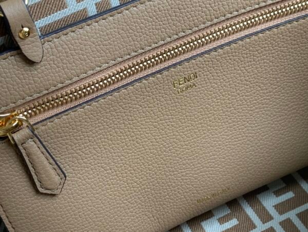 【Roll Small Handbag】F953 Brown - 图片 4