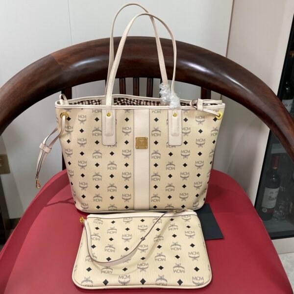 MCM new double-sided shopping bag - 图片 2