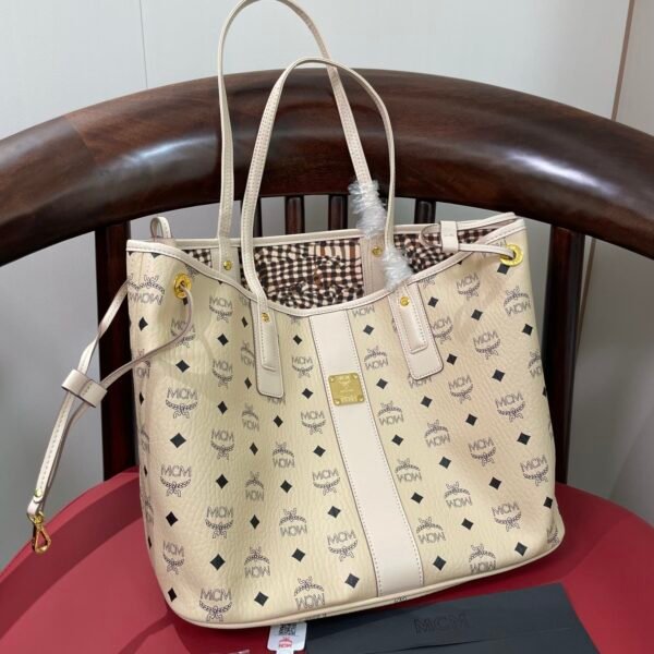 MCM new double-sided shopping bag - 图片 6