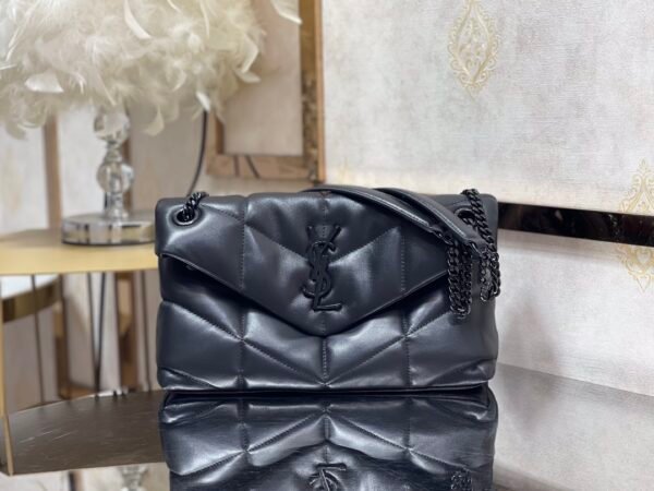 LOULOU PUFFER Quilted lambskin bag
