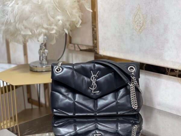 LOULOU PUFFER Quilted lambskin bag