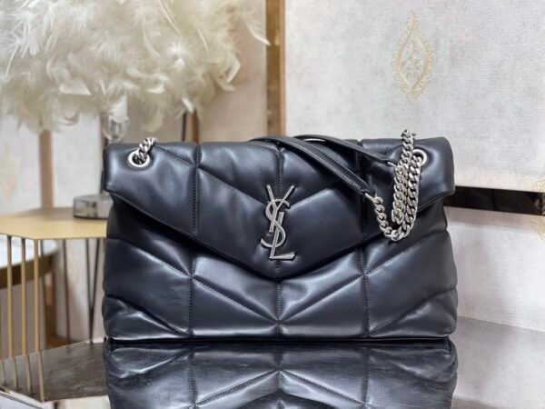 LOULOU PUFFER Quilted lambskin bag