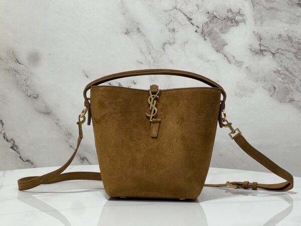 [Suede model] LE 37 bucket bag small size