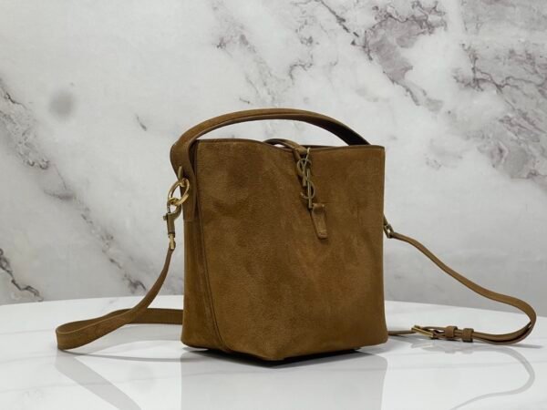[Suede model] LE 37 bucket bag small size - 图片 9