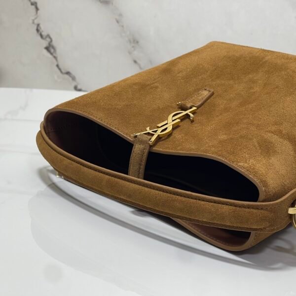 [Suede model] LE 37 bucket bag small size - 图片 6