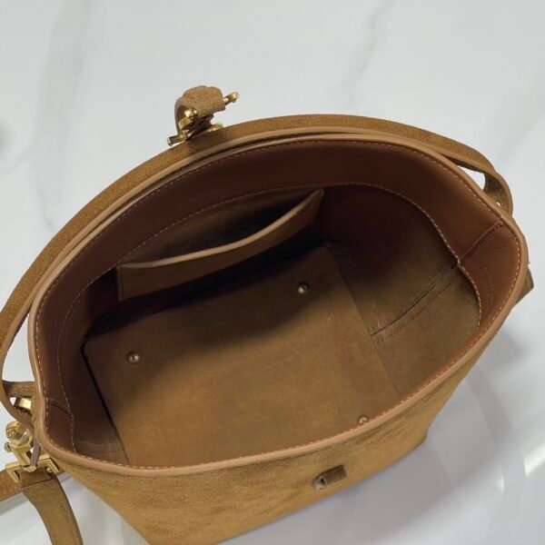 [Suede model] LE 37 bucket bag small size - 图片 3