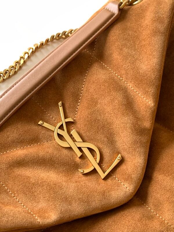 [Original leather] Loulou puffer autumn and winter frosted model_35cm~LOULOU PUFFER quilted space bag - 图片 7