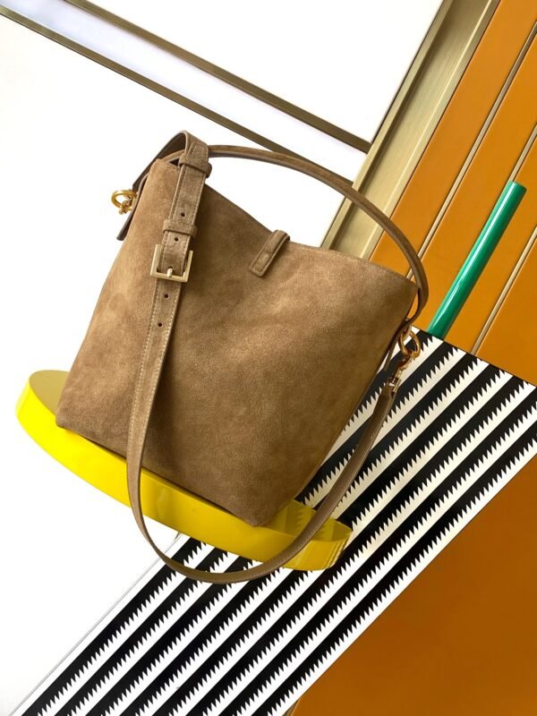 [Original leather] New model of LE 5À7 series, super nice bucket bag with handle_new bag shape - 图片 9