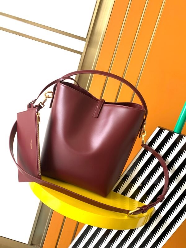 [Original leather] New model of LE 5À7 series, super nice bucket bag with handle_new bag shape - 图片 9