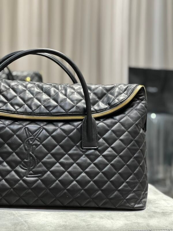 New ES GIANT Quilted Leather Travel Bag - 图片 6