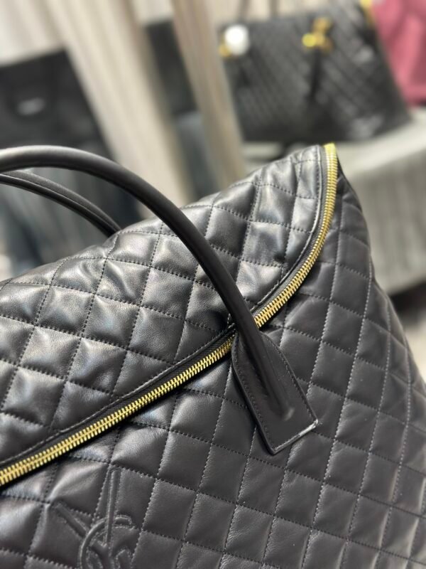 New ES GIANT Quilted Leather Travel Bag - 图片 5