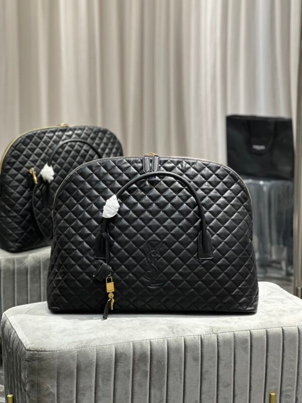 New ES GIANT Quilted Leather Travel Bag - 图片 4
